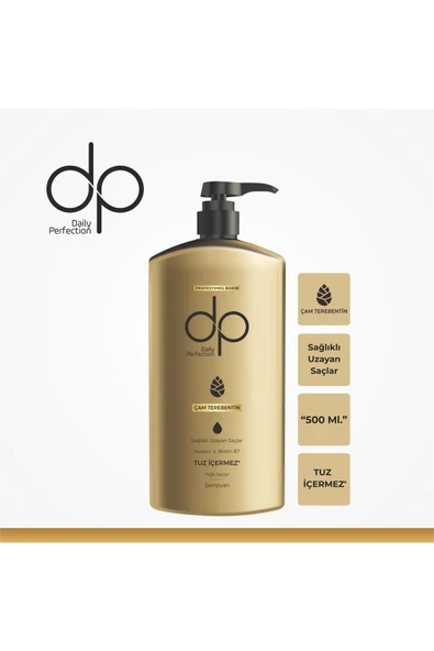 DP DAİLY PERFECTİON,500 ml Çam Terebentin Şampuan ürün görseli 1