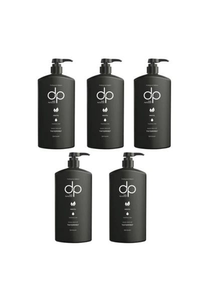 DP DAİLY PERFECTİON,Erkeklere Özel Mentol Ferahlatıcı Etki Tuzsuz Şampuan 5 Adet 800 ml ürün görseli 1