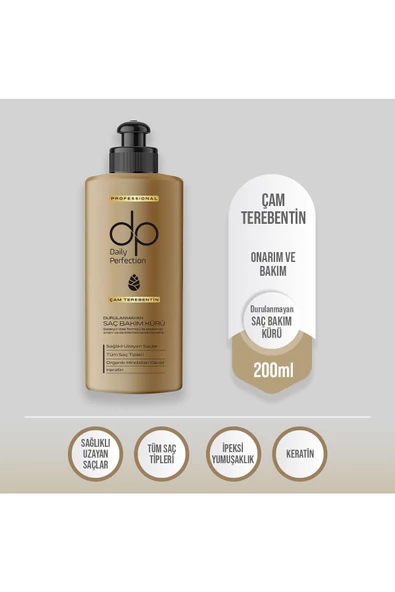 DP DAİLY PERFECTİON,Çam Terebentin Durulanmayan Saç Bakım Kürü 200 ml ürün görseli 1