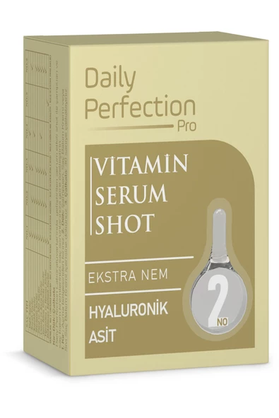 DAILY PERFECTION PRO,Vitamin Serum Shot No:2 Ekstra Nem 2x6 ml ürün görseli 1