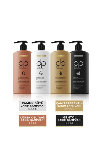 DP DAİLY PERFECTİON,Daily Perfection 800 ml 4'lü Set ürün görseli 1