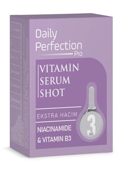 DAILY PERFECTION PRO,Vitamin Serum Shot No:3 Ekstra Hacim 2x6 ml ürün görseli 1