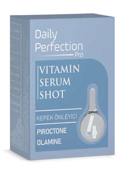 DAILY PERFECTION PRO,Vitamin Serum Shot No:4 Kepek Önleyici 2x6 ml ürün görseli 1