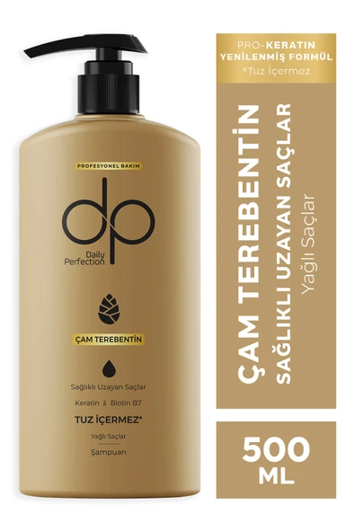Dp Daily Perfection,Daily Perfection Çam Terebentin 500 Ml Tuzsuz Şampuan ürün görseli 1