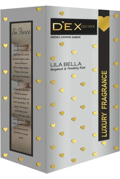DEX,Kremli Losyon Sabun Lila Bella 4x100 gr ürün görseli 1
