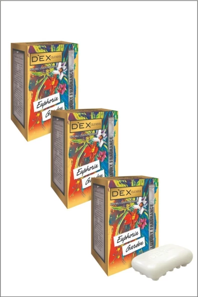 DEX,Kremli Losyon Sabun Euphorıa Garden 4x100 Gr 3 Paket (12 Adet) ürün görseli 1