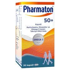 Pharmaton 50 Plus 30 Kapsül ürün görseli 1