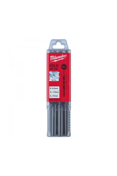 Hss-r Metal Matkap Ucu (10'LU PAKET) 4.5x80mm T4932363479 ürün görseli 1