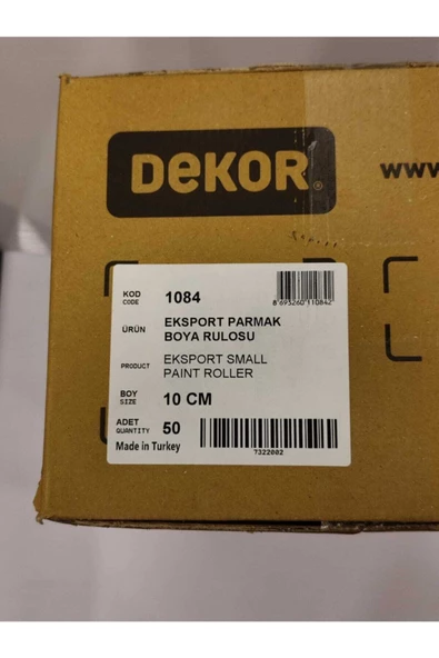1084 Eksport Parmak Rulo D1084 " 50 Adet" - Resim 4