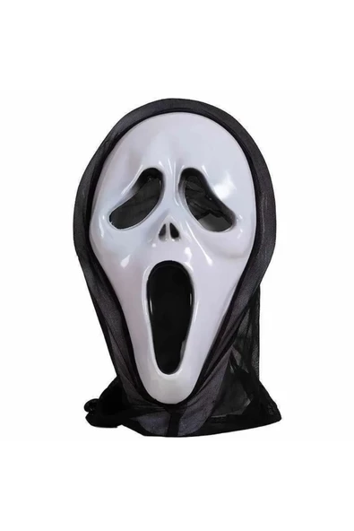 Çığlık Maskesi Parti Maskesi Halloween Maskeleri Korku Maske ürün görseli 1