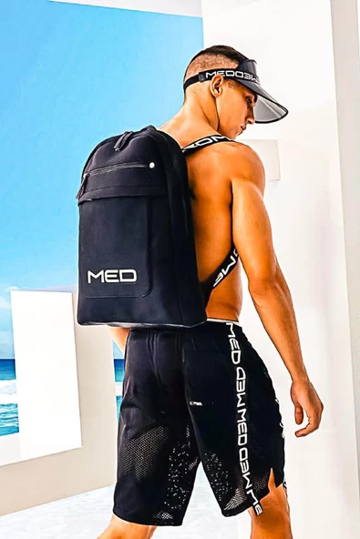 Med Erkek Uzun Mayo Şort - Resim 2