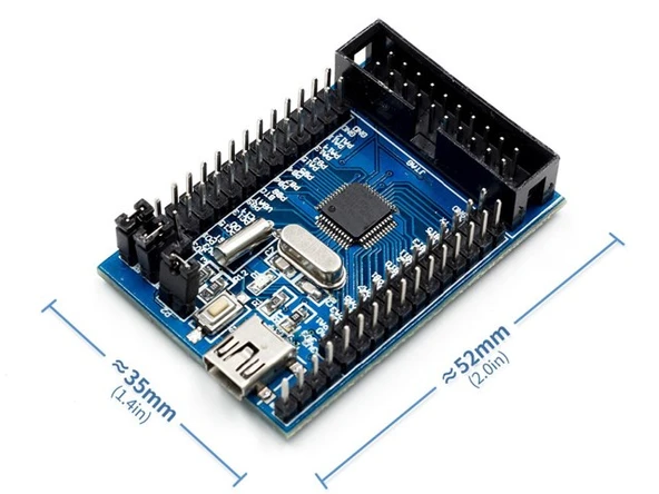 STM32F103C8T6 ARM Cortex-M3 JTAG/SWD Geliştirme Kartı - Mini Sistem Boardu ürün görseli 1