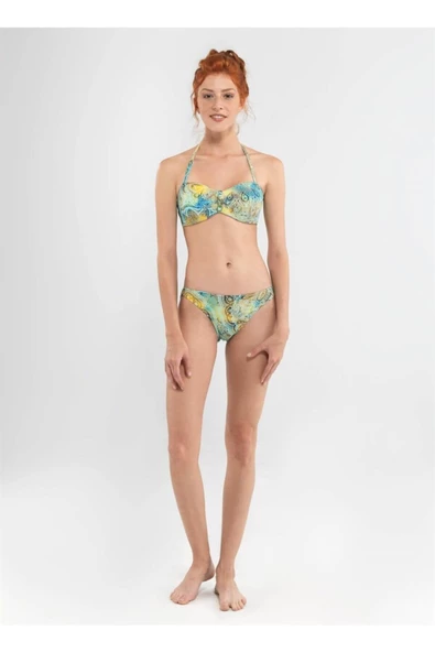 Blackspade 8622 Kadın Şal Desenli Bikini Takımı ürün görseli 1