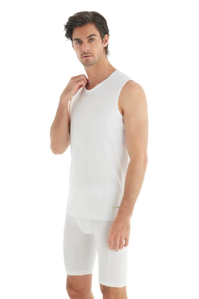 Blackspade 9234 Erkek Sıfır Kol Sıfır Yaka Tender Cotton T-Shirt & Atlet ürün görseli 1