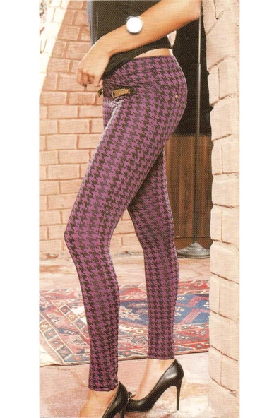 Mad Women 711 - Kadın %60 Pamuklu ( Cotton ) Fermuar Detaylı & Arka Cepli Ekstra Dayanıklı Uzun Tayt ürün görseli 1