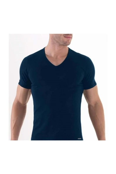 Blackspade 9308 Silver Erkek %94 Modal V Yaka T-Shirt ürün görseli 1