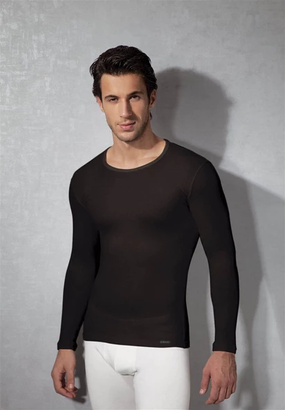 Doreanse 2965 Erkek Çift Etkili Ekstra Viloft Yuvarlak Yaka Termal İçlik Sweatshirt ürün görseli 1