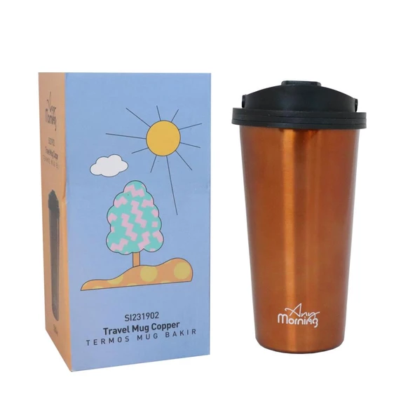 Any Morning SI231902 Termos Mug Bakır 500 ml - Resim 8