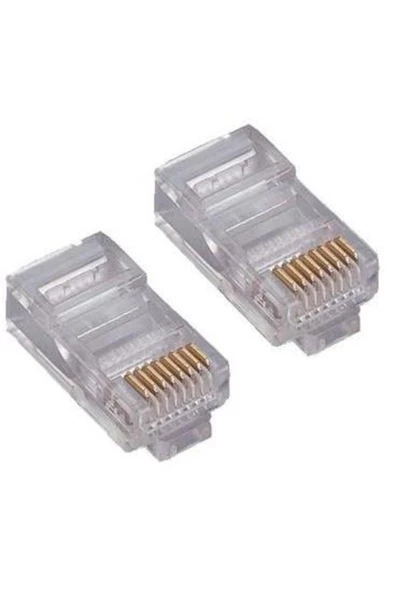 Speed Cat6 Sp-u100 Rj45 100lü Paket Plastik Konnektör ürün görseli 1
