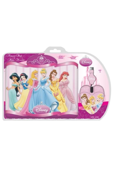 Disney Dsy-tp2003 Princess Mouse Ve Mouse Pad ürün görseli 1