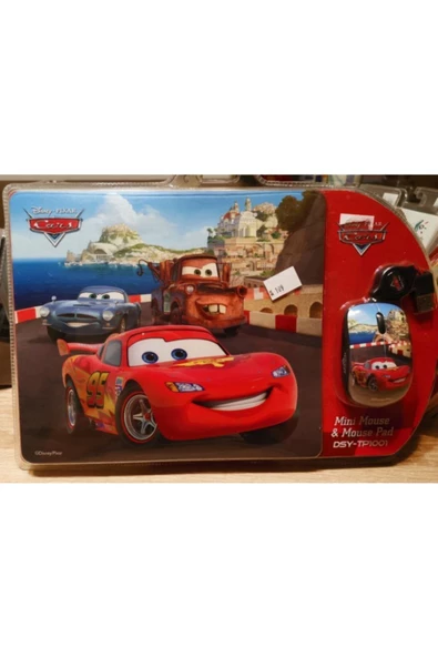 Disney Dsy-tp1001 Cars Mouse Ve Mouse Pad ürün görseli 1