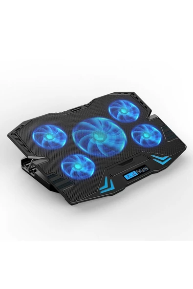 Dexim Gaming Notebook Soğutucu 5 Fanlı Led Göstergeli Ayarlanabilir Dna003 ürün görseli 1