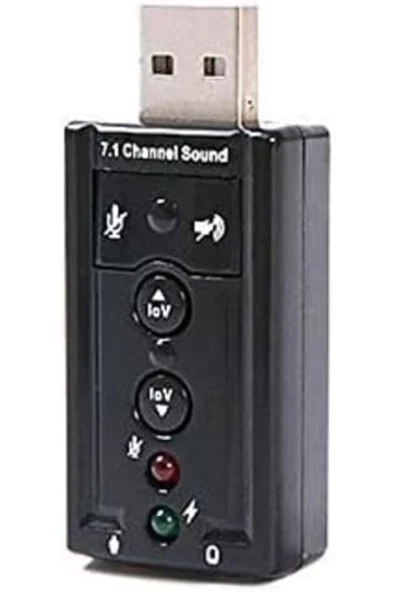 Hytech Hy-u717 Usb 2.0 Ses Kartı 7.1 Ch ürün görseli 1