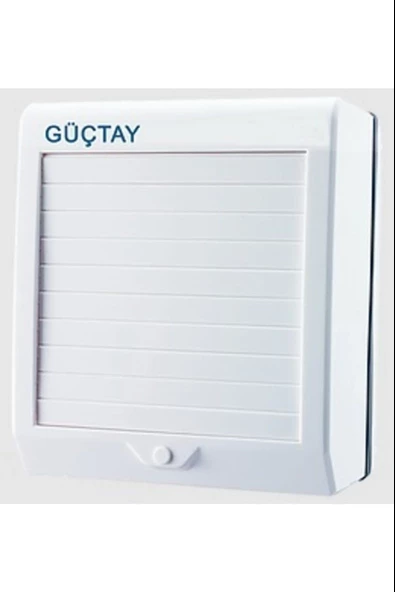 Güçtay 150mm Oto.panjurlu Dekoratif Havalandırma Fanı 300m3 ürün görseli 1