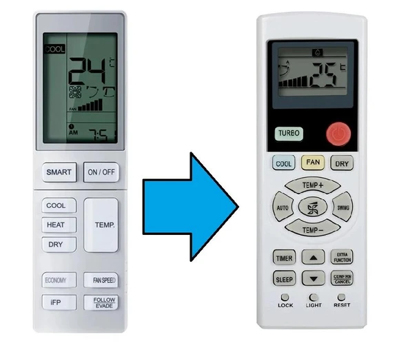 Haier YR-HBS01 Klima Kumandası-Sadece Soğuk Mod ürün görseli 1