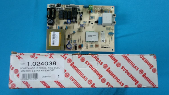 Immergas Kombi Mini Eola Orjinal Kontrol Kartı 1 024038 ürün görseli 1
