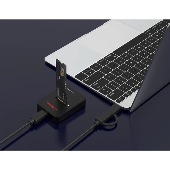 CODEGEN M2 NVME-NGFF SSD USB 3.0 CDG-DOC-202 Sata Harddisk Dock - Resim 4