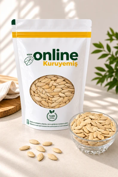 Kabak Çekirdeği Sade Kavrulmuş 500 gr ürün görseli 1