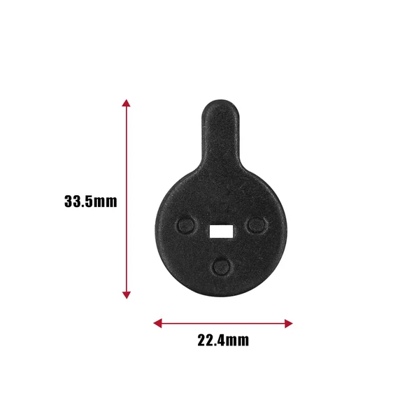 Delikli Scooter Fren Balatası - Resim 2