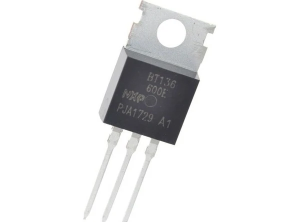 BTA136-600E Triyak - 600V 4A TO-220 Güç Kontrol Komponenti ürün görseli 1