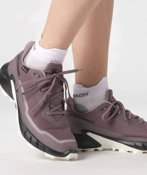 Salomon Alphacross 5 Gtx Gore-Tex® L47311000 Outdoor Unisex Patika Koşu Ayakkabısı ürün görseli 1