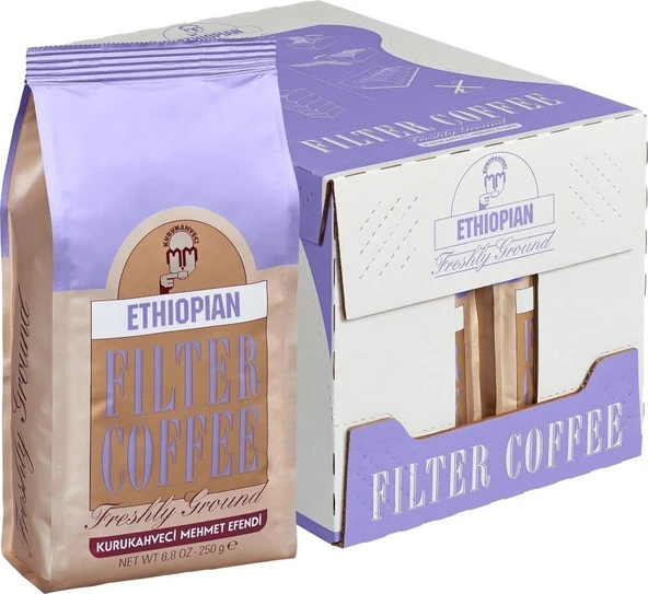 Kurukahveci Mehmet Efendi Ethiopian Filtre Kahve 250 gr ürün görseli 1