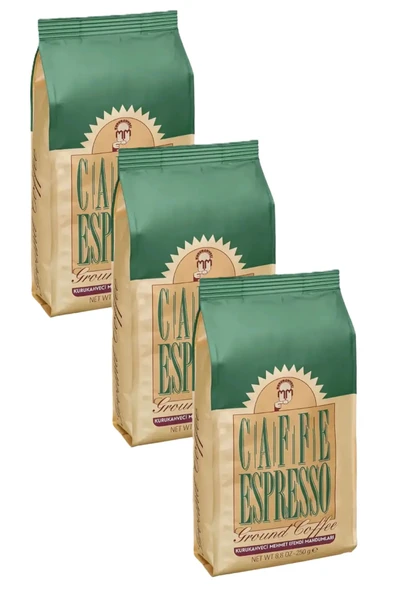 Mehmet Efendi Mehmet Efendi Caffe Espresso 250gr 6 Lı Set - Resim 2