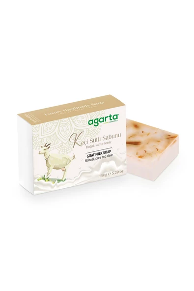 Agarta El Yapımı Doğal Keçi Sütü Sabunu 150 gr ürün görseli 1