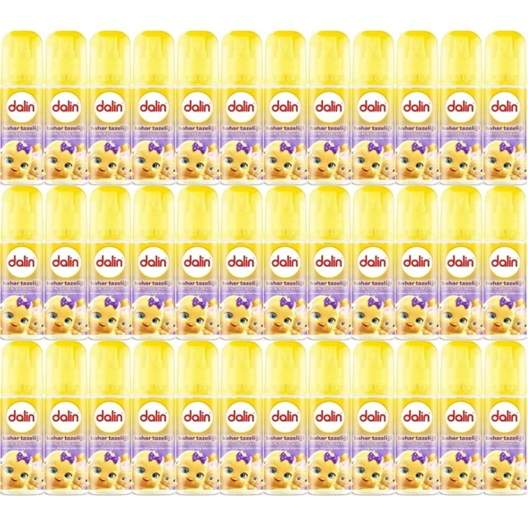 Dalin Bebek Kolonyası 150ML Bahar Tazeliği (Manolya-Ylang,Ylang-Amber Kokulu) (36 Lı Set) ürün görseli 1