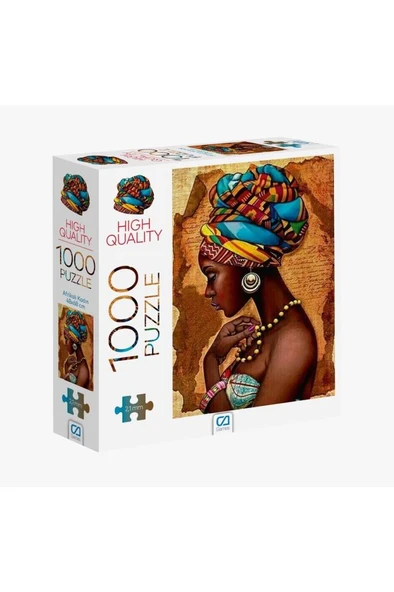 Ca Game CA1000-7041 AFRİKALI KADIN 1000 PARÇA PUZZLE ürün görseli 1