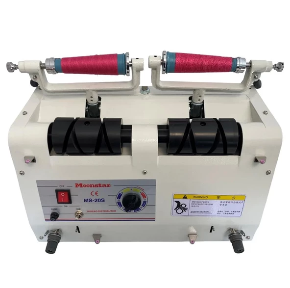 Fdm Moonstar Ms-20s Metraj Ayarlı Bobin Aktarma İplik Sarma Makinesi Çift Bobin ürün görseli 1