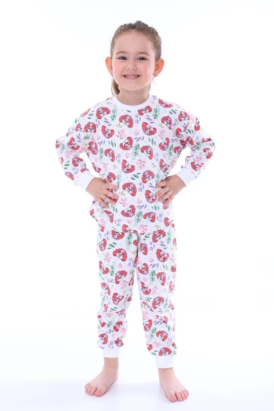 Skye Paw Patrol Desenli Kız Çocuk Pijama Takımı ürün görseli 1