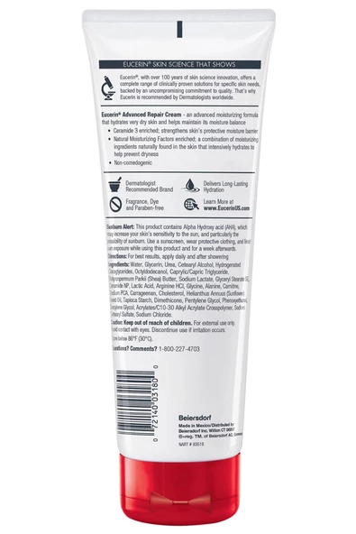 Eucerin Advanced Repair Vücut Kremi 226GR - Resim 2