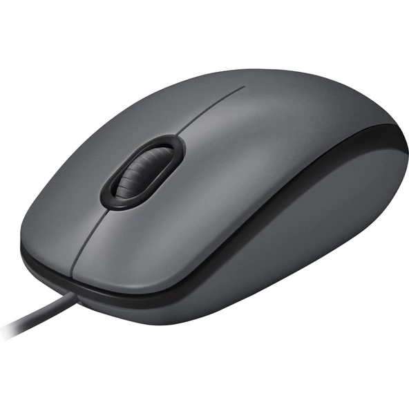 Logitech M100 Kablolu 1.000 DPI USB Mouse - Siyah ürün görseli 1