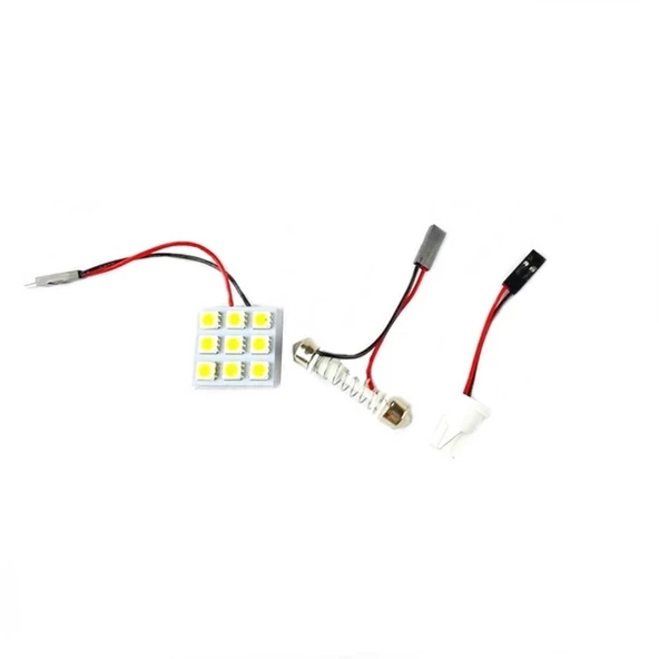 Space 12V Beyaz 2x9 SMD Ledli Tavan Lambası ürün görseli 1