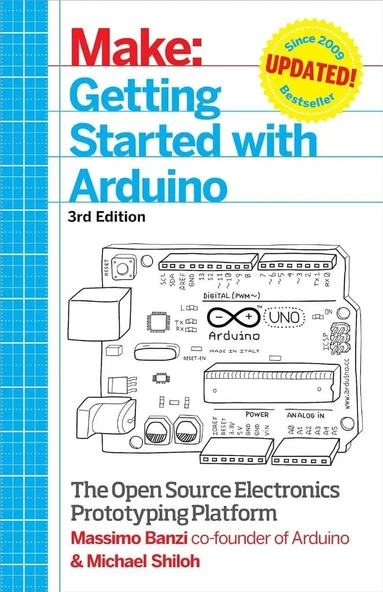 Getting Started with Arduino: The Open Source Electronics Prototyping Platform 3rd Edition Banzi Shiloh ürün görseli 1
