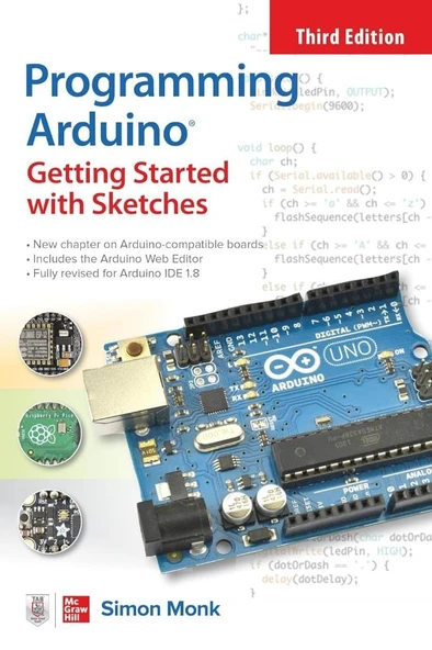 Programming Arduino: Getting Started with Sketches 3rd Edition Simon Monk ürün görseli 1