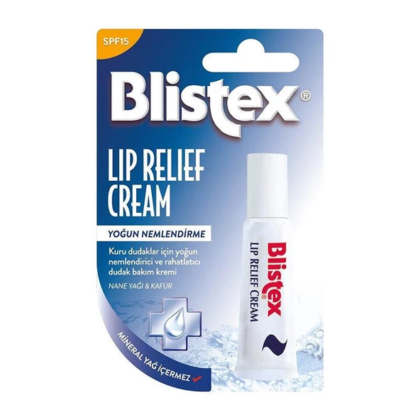 Blistex Lip Relief Rahatlatıcı Bakım SPF15 6 ml ürün görseli 1