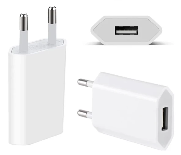 QASUL  5W Usb Iphone Girişli Güç Adaptörü - Resim 5
