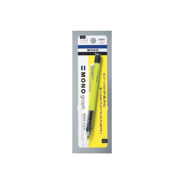 Tombow Mono Graph 0.5 Mm Mekanik Kurşun Kalem - Sarı ürün görseli 1